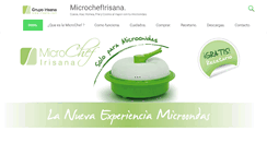 Desktop Screenshot of microchefirisana.com